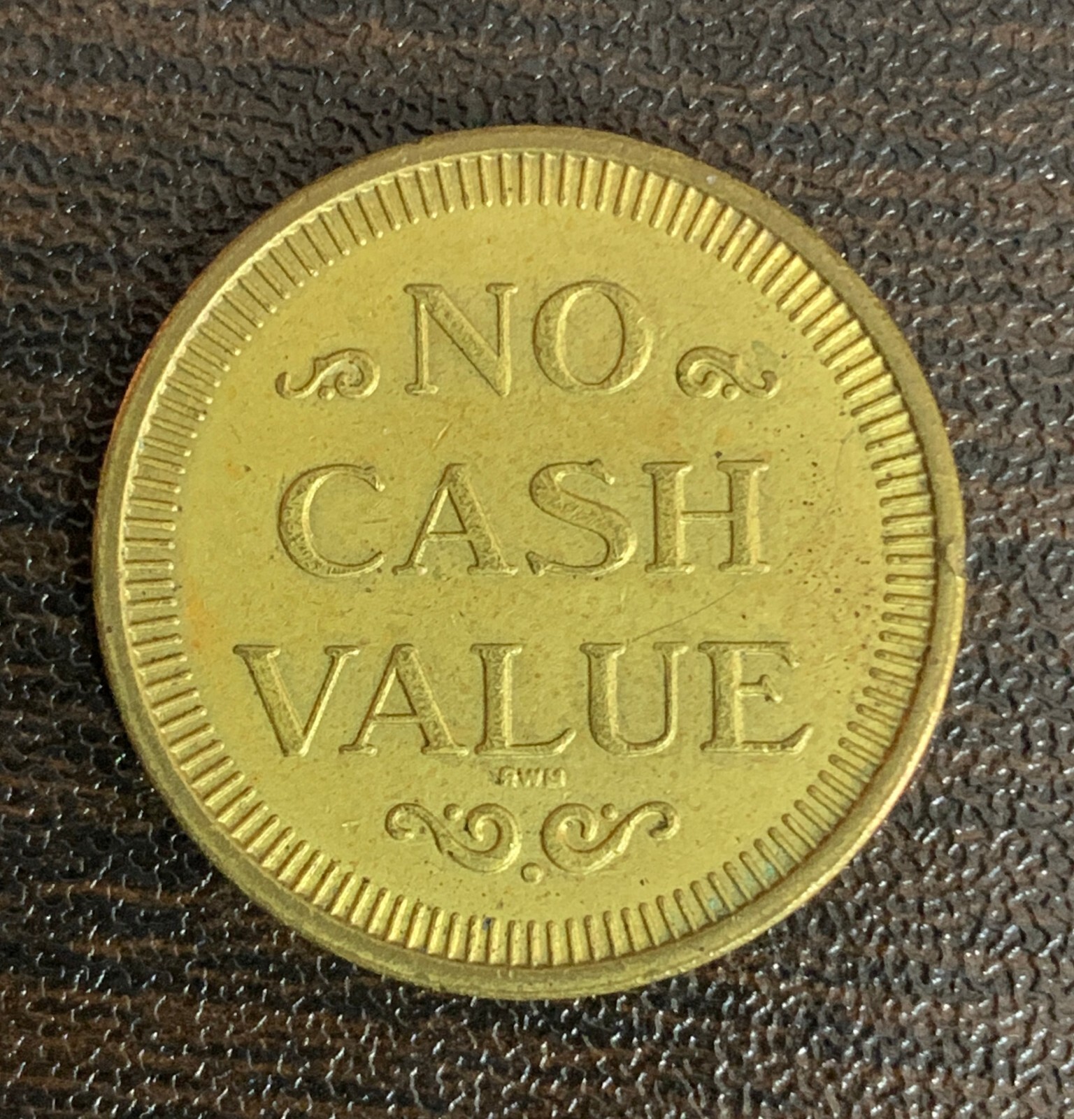 Vintage Baseball Batting Cage Token