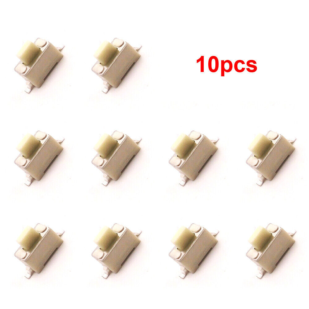 10pcs Power/Mute Switch Button Replacement for Shure PGX2 SLX2 PG58 SM58 BETA58A
