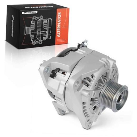 Alternator, 12V 220A 8-Groove Clutch Pulley Clockwise | Compatible with Ram