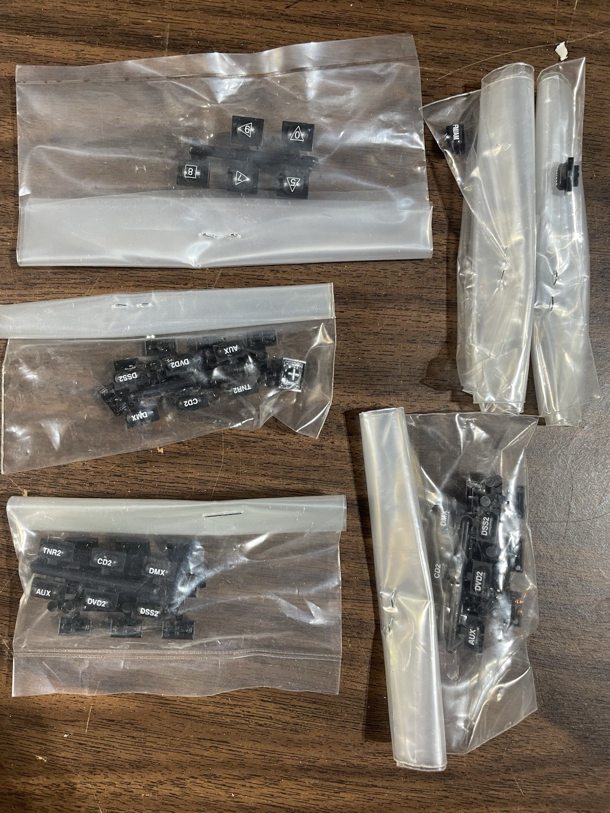 Elan Z100 Keypad Buttons Only (black)