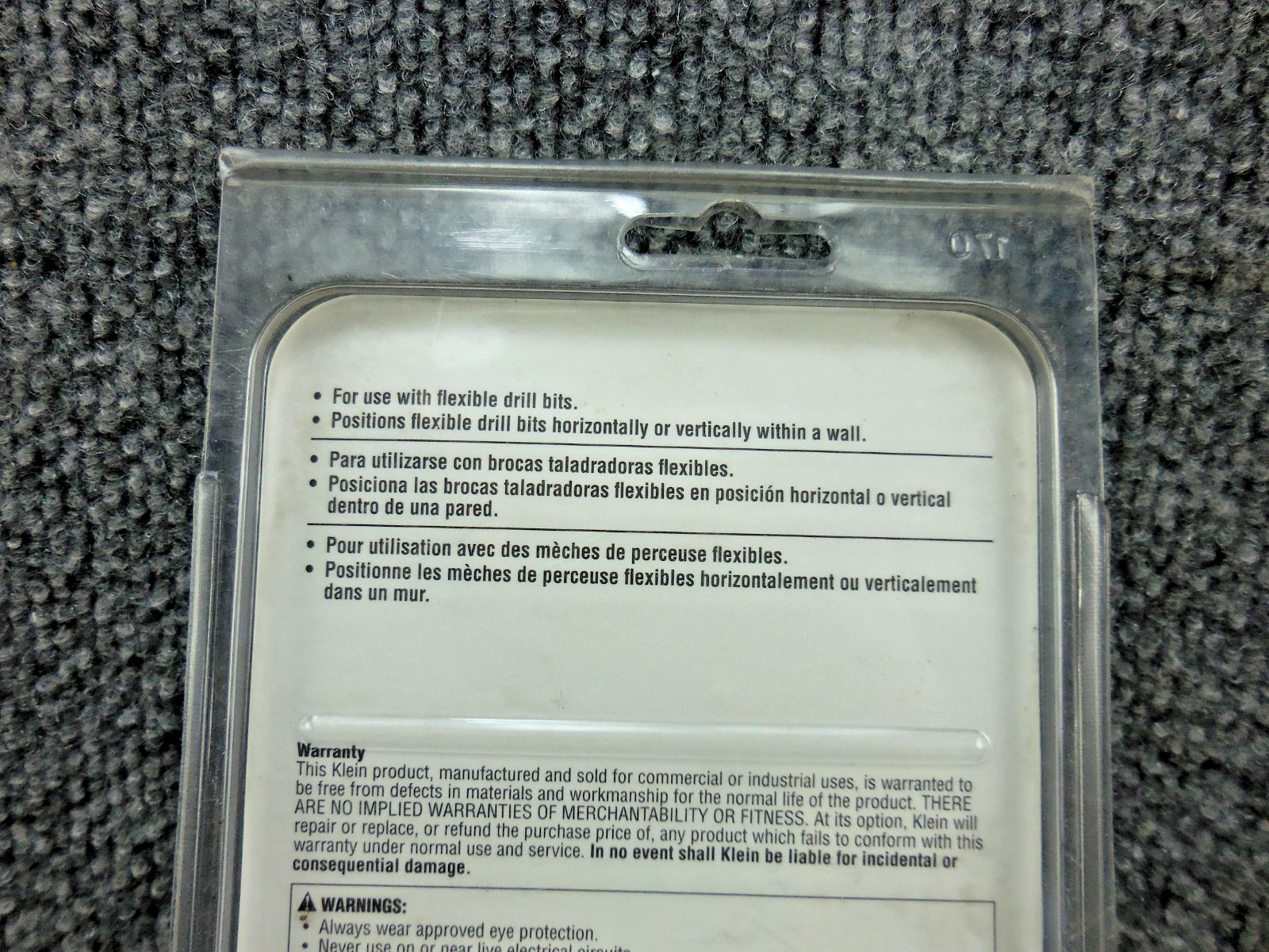 New Klein Tools 53715-SEN Flex Bit Placement Tool Holder