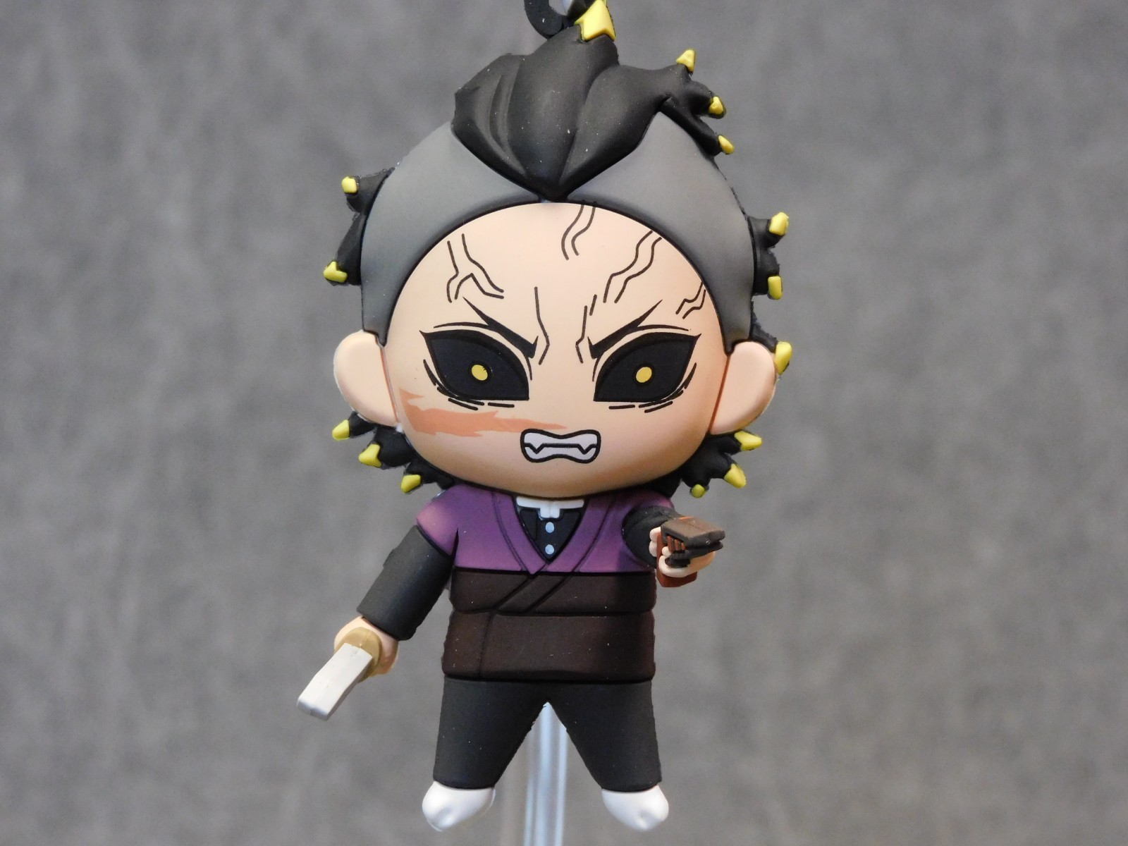 Demon Slayer NEW * Genya Demon Clip * Blind Bag Series 8 Key Chain Monogram