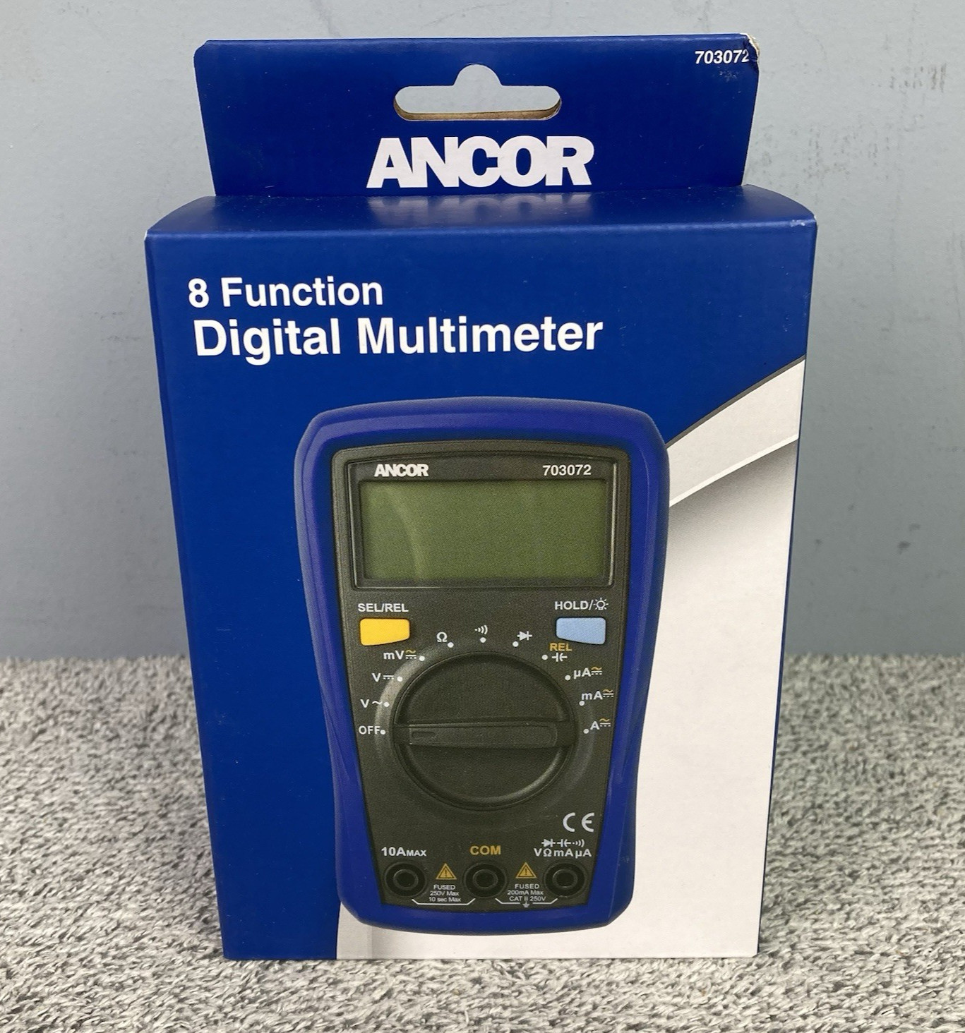 Ancor 8-Function Digital Marine Multimeter #703072 NEW