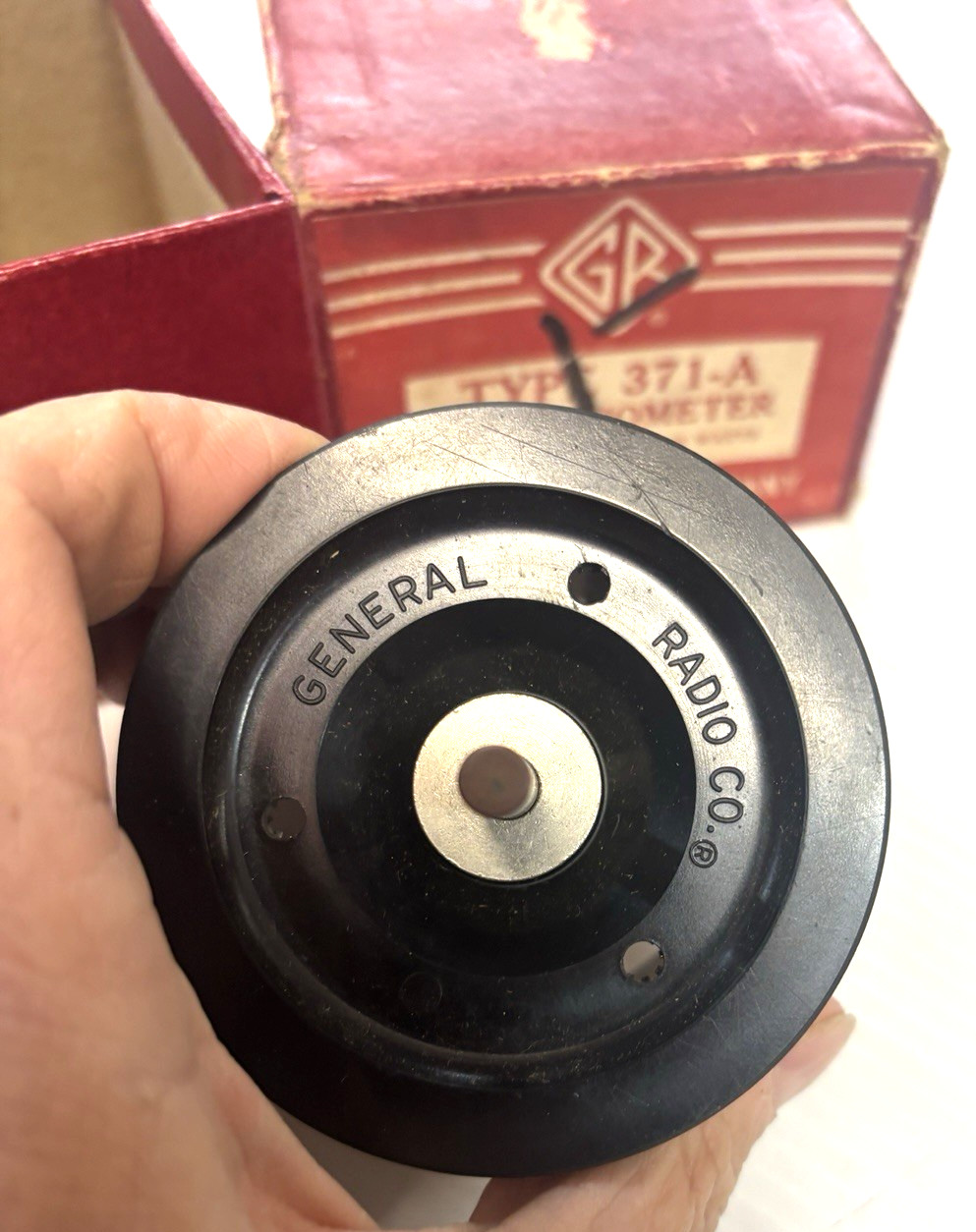 GENERAL RADIORADIO CO. MODEL 371A POTENTIOMETER 20,000 OHMS POT