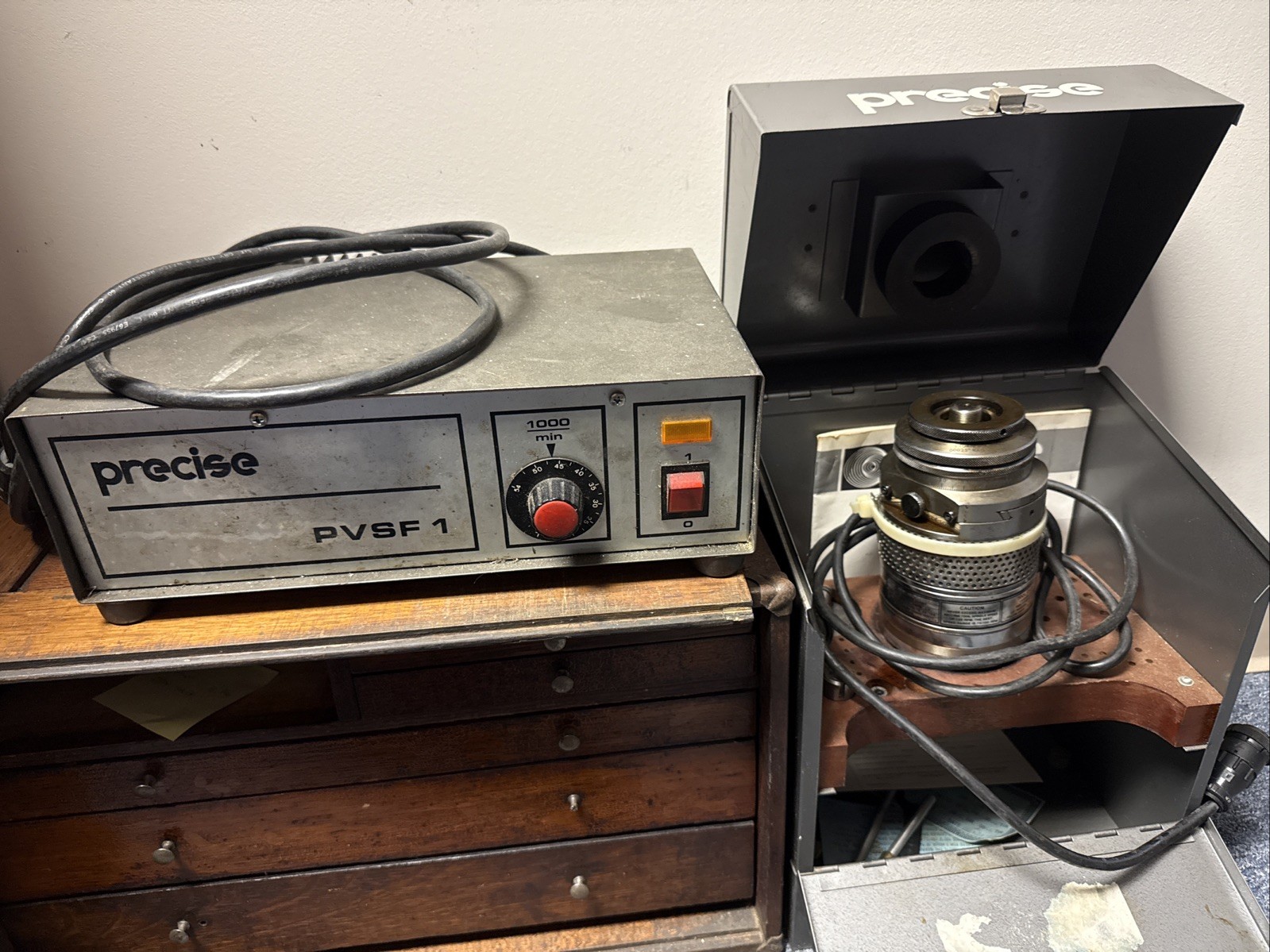 Precise 1157-JIL Electric Jig Grinder Spindle & Precise PVFS1 Variable Control