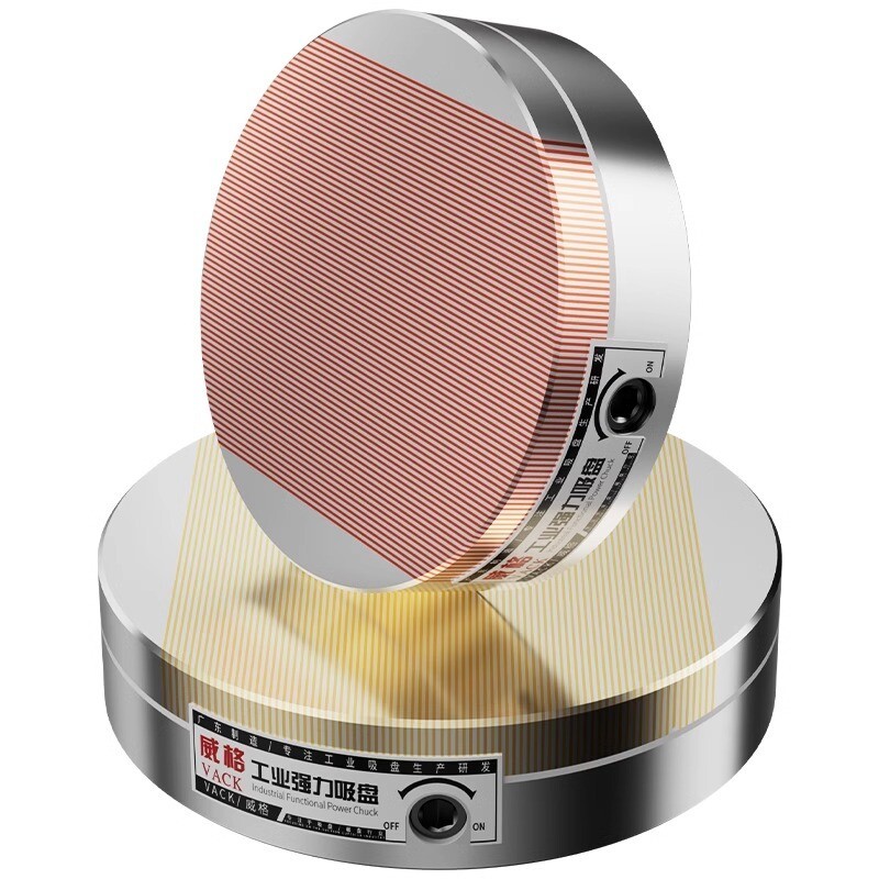 Round Permanent Magnet Chuck Detail Disc Small Round Magnetic Workbench