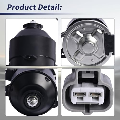 Radiator Cooling Fan Motor Driver Side Compatible with Lexus LS430 4.3L 2001