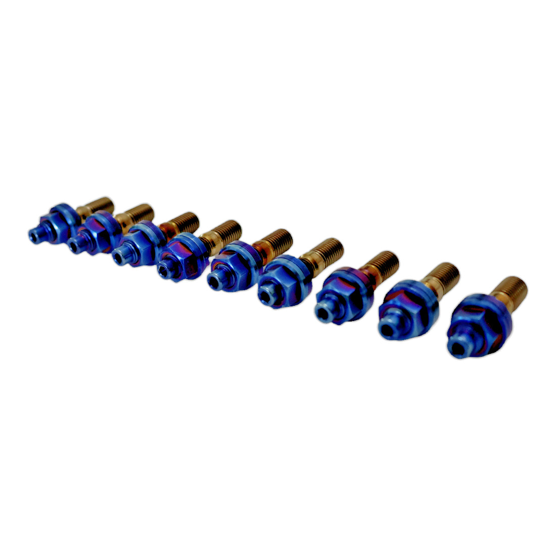 1pc SBP Titanium Exhaust Turbo Header Intake Plenum Manifold Stud Kit M8x1.25