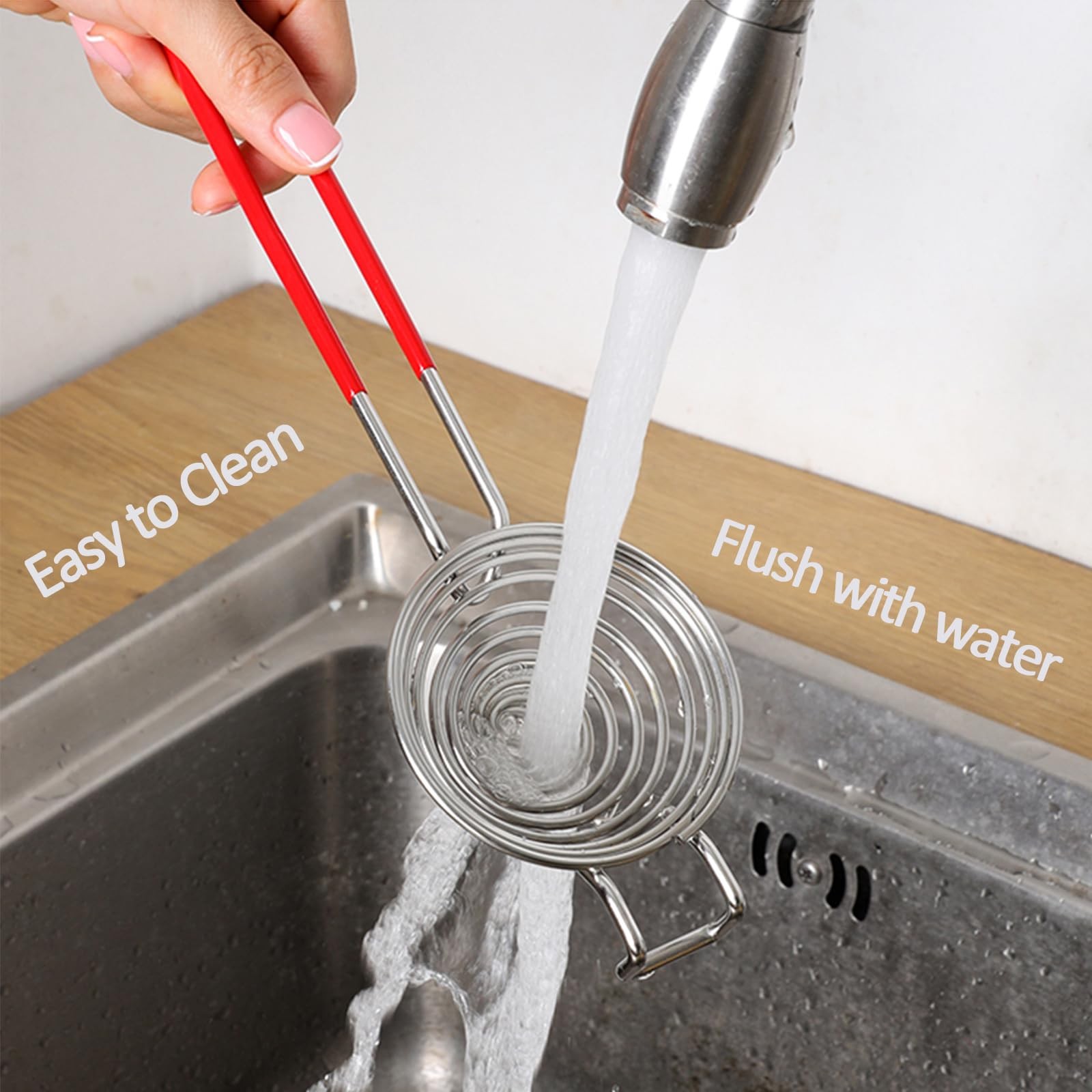 Egg Separator Yolk White Filter, Stainless Steel