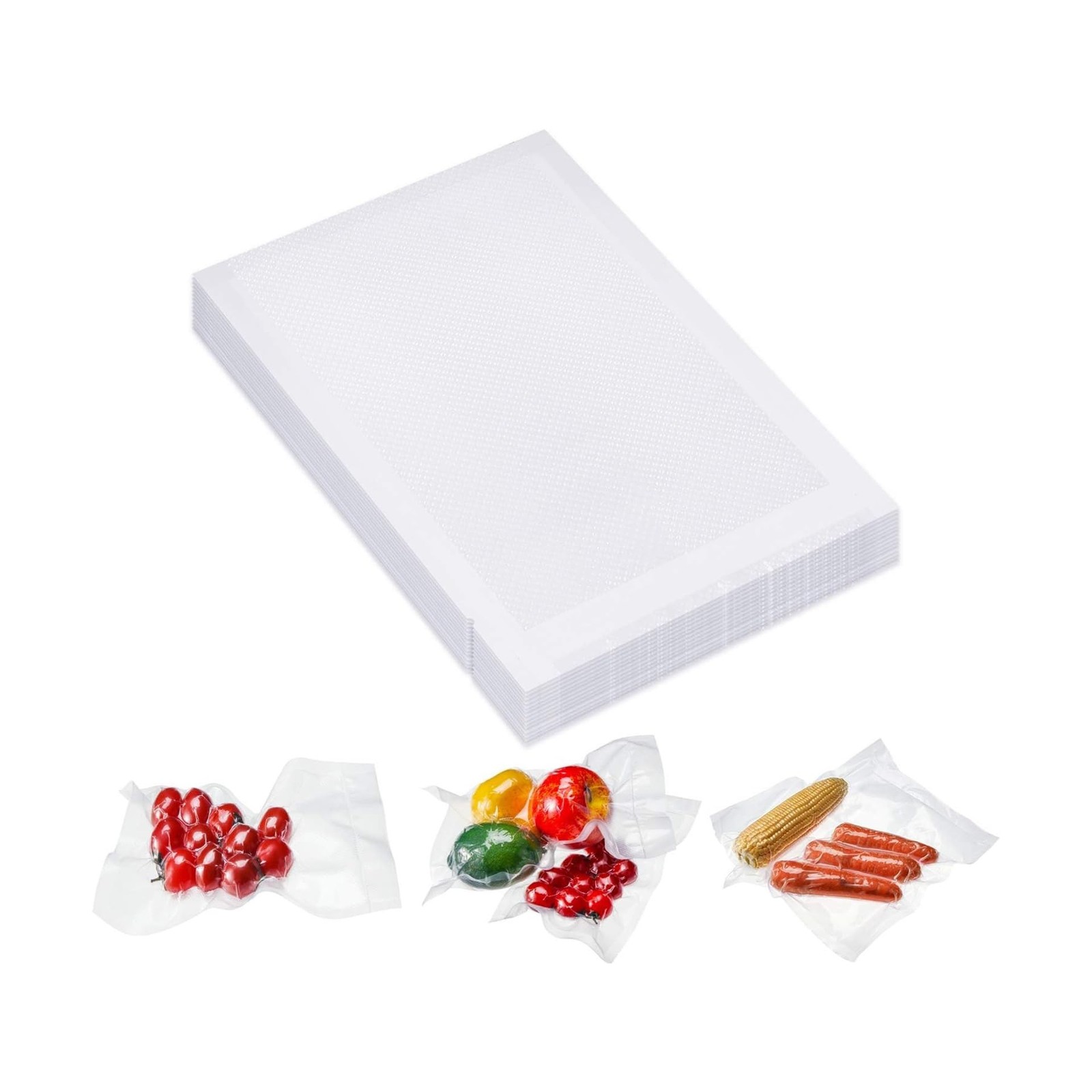 Outus 4 x 6 Inch Vacuum Heat-Seal Bags Pre-Cut Vacuum Sealer Bags for Food Pr...