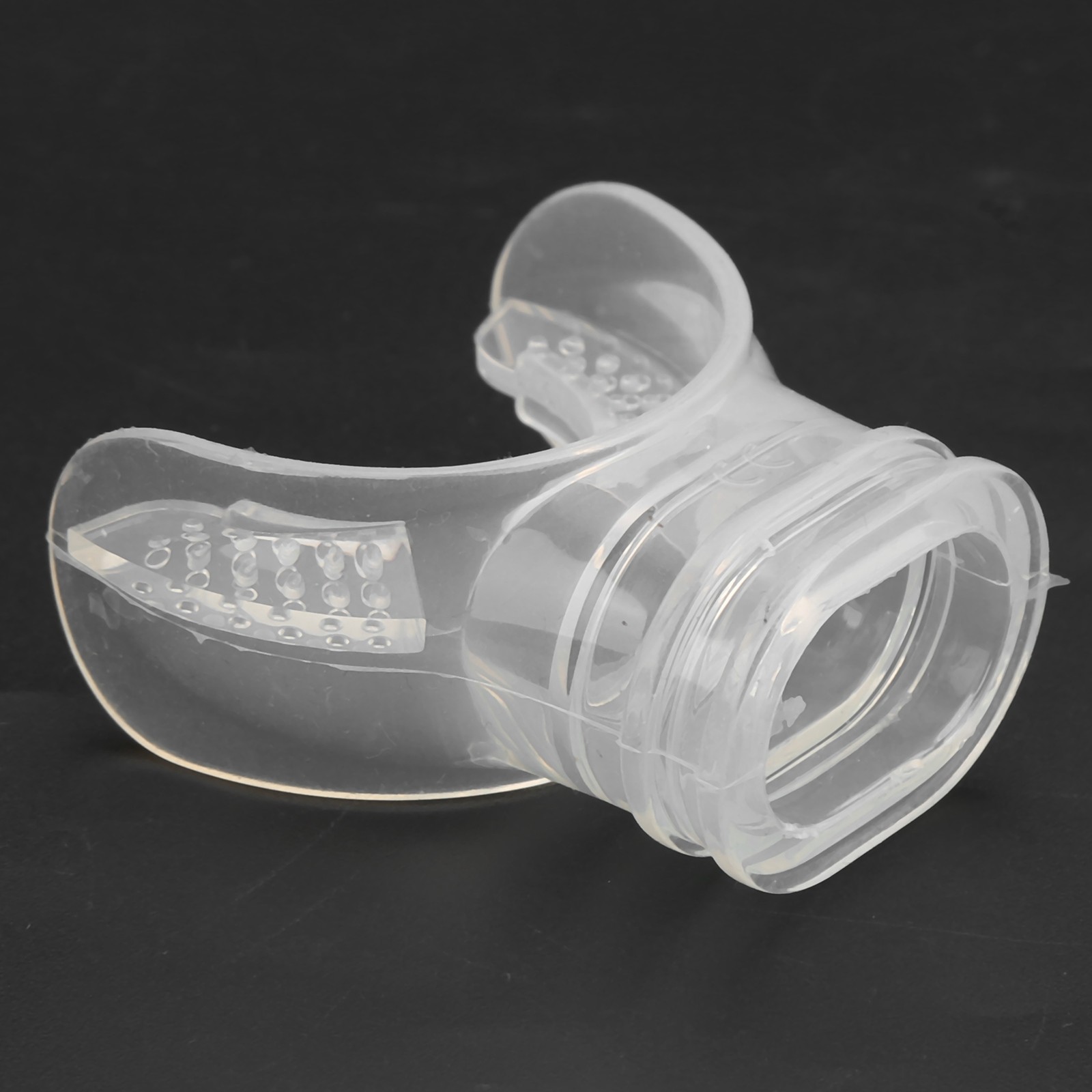 4pcs Transparent Silicone Diving Bite Mouthpiece For Deep Sea Diving Premium