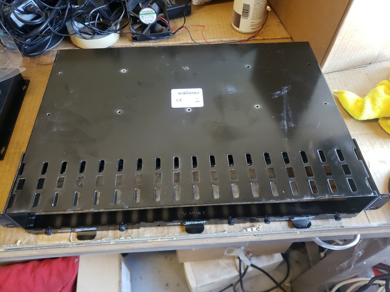 Milan Technology M-MCR-01 Mini Chas Tray Rm USED
