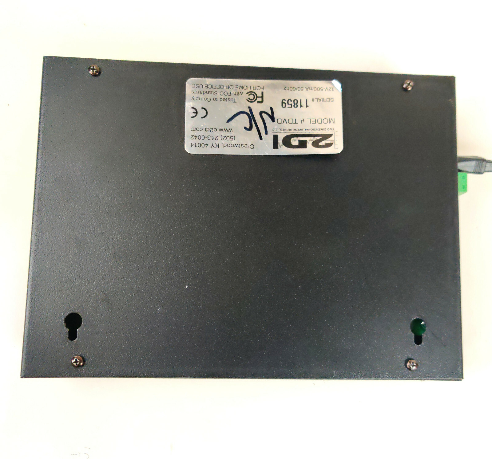 2DI Two Dimensional Instruments TDVD Data Viewer ThermaViewer