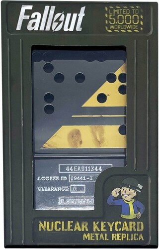 Fallout - Limited Edition Replica - Nuclear Keycard [New Toy] Collectible