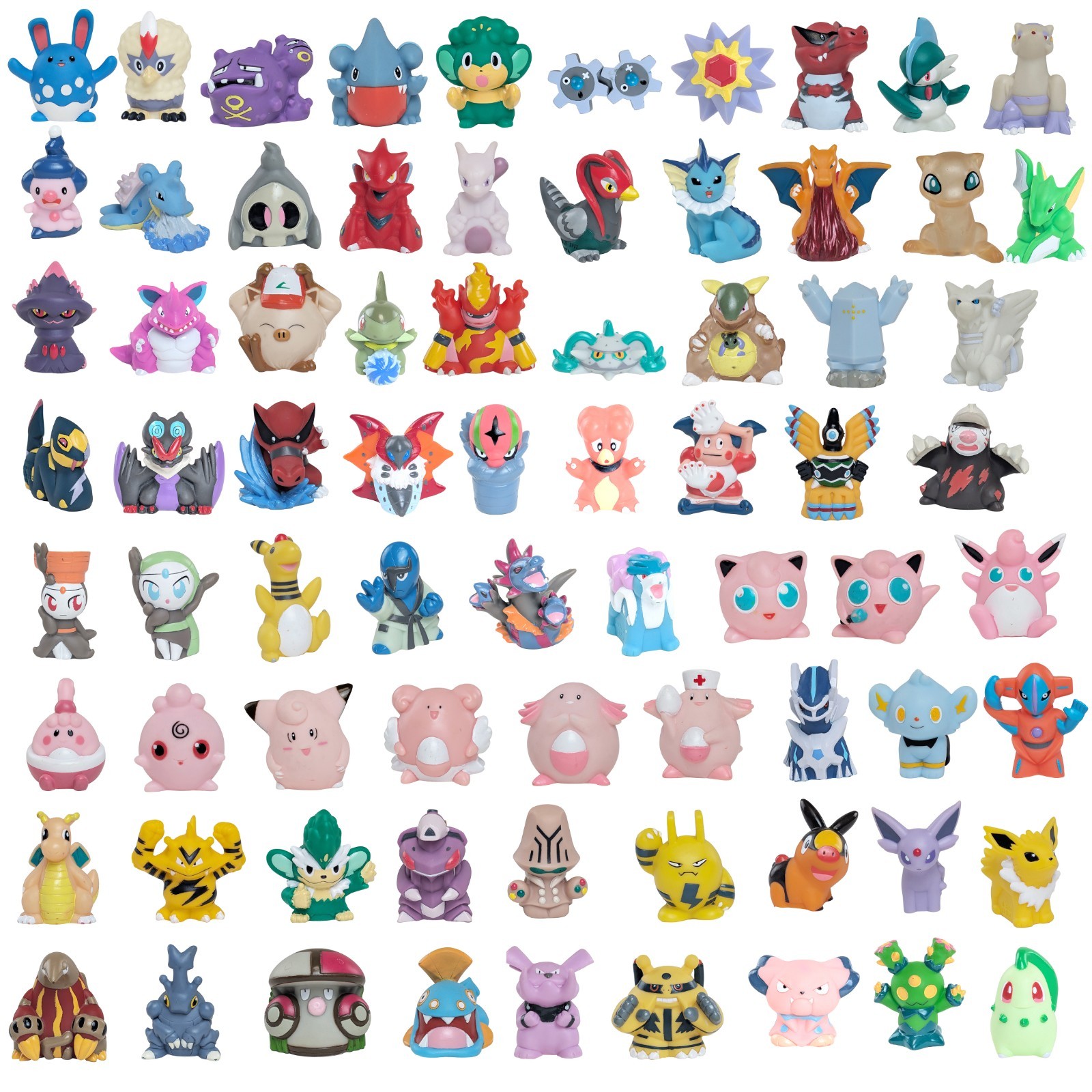 Bandai Kids Pokemon Finger Puppets 1.5" Vintage 1990's-Now Japanese Toys Vol.1
