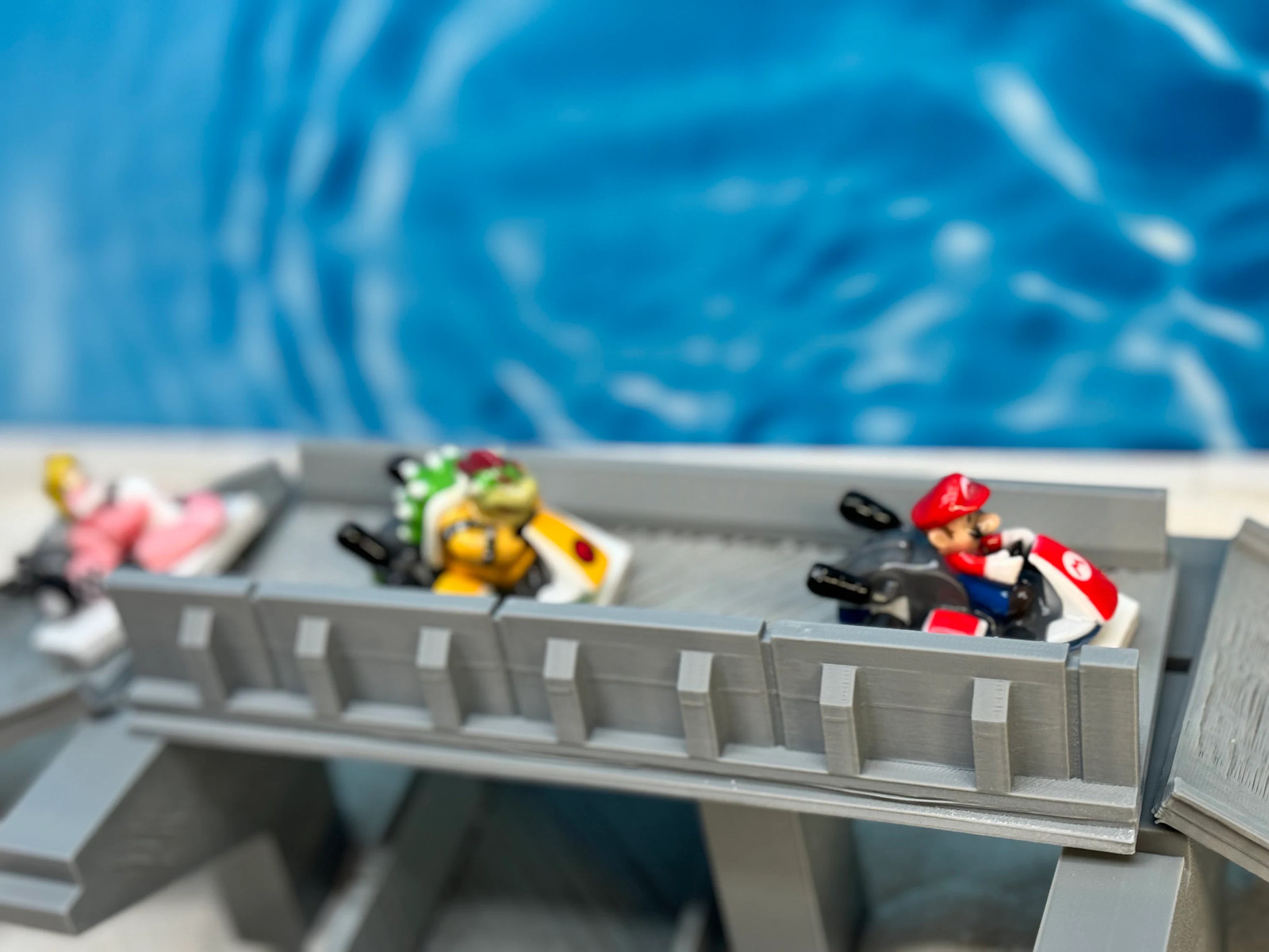 Mario Kart Fish Tank Ornaments