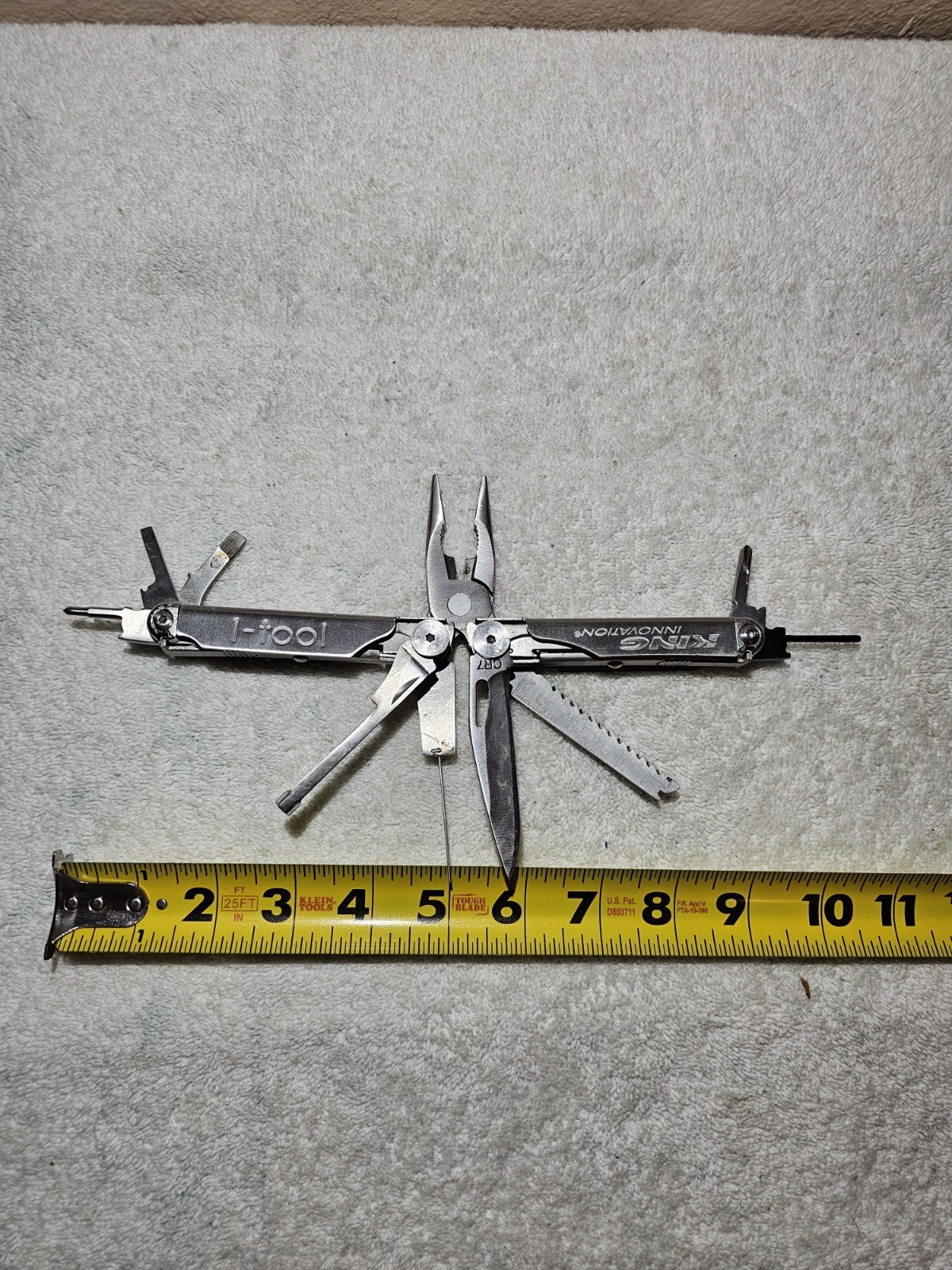 King Innovation I-tool Cr7 Multi Tool with Carry Case
