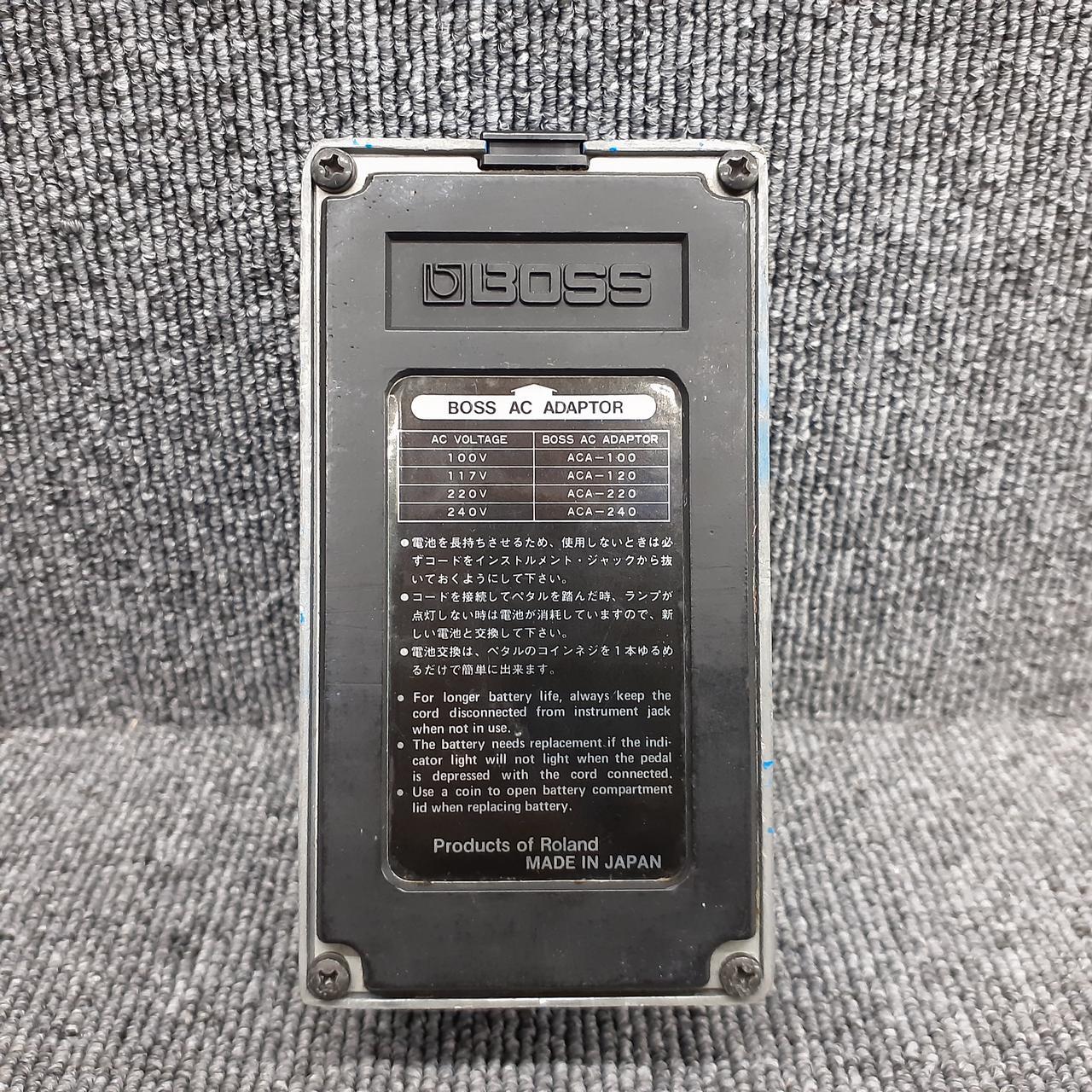 BOSS CS-1 Compression Sustainer Silver Screw Transparent Switch 1