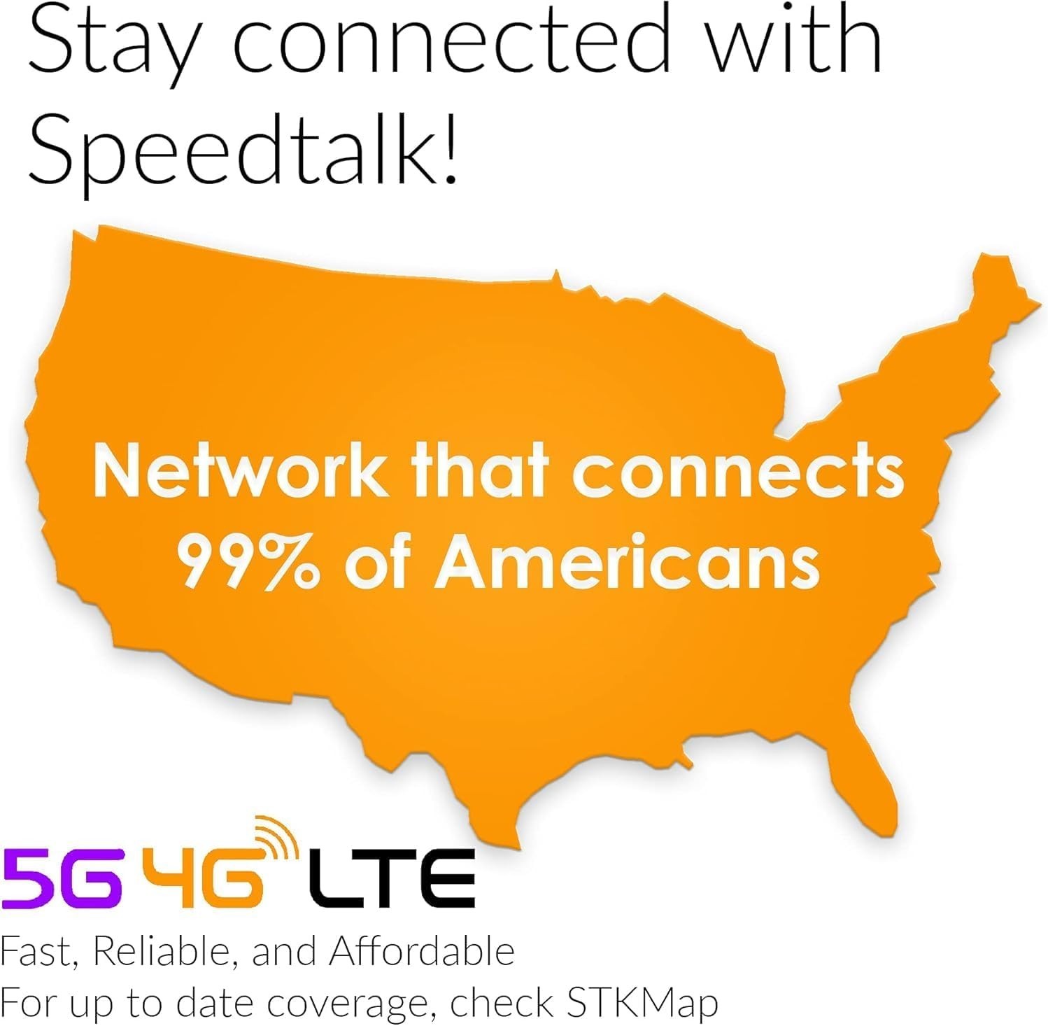 Universal Triple Cut SIM - Nationwide Coverage for 4G Devices, Easy Activation