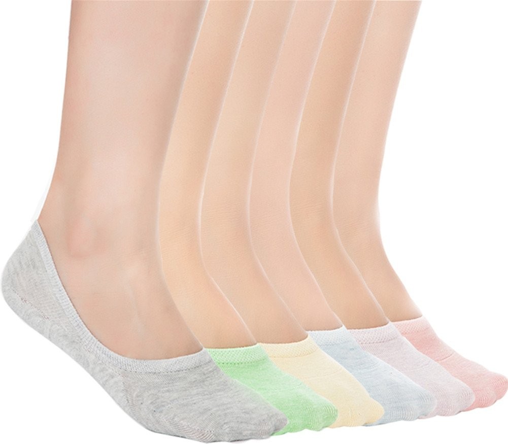 Losa Kute No Show Socks Womens Women's Sock Ankle For Women 6-9, A 6 Colors