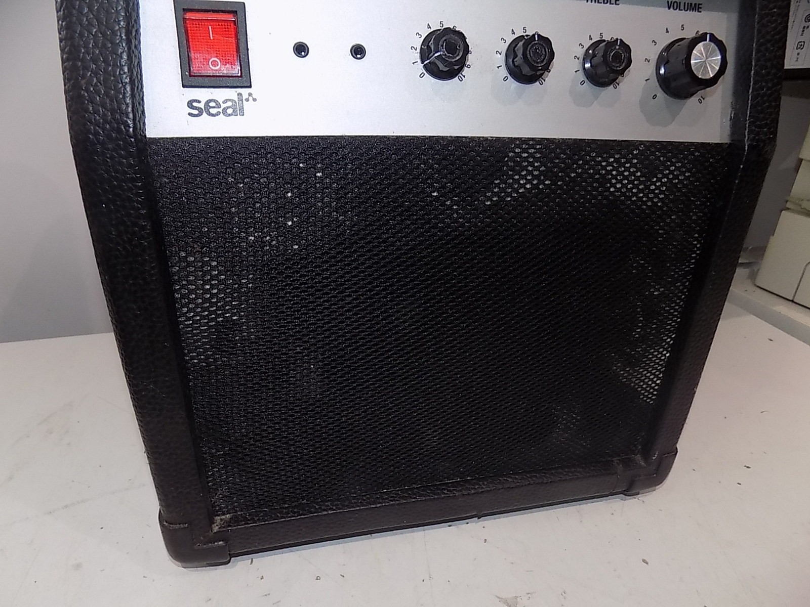 Seal PA Amplifier Black UNTESTED SPARES/PARTS