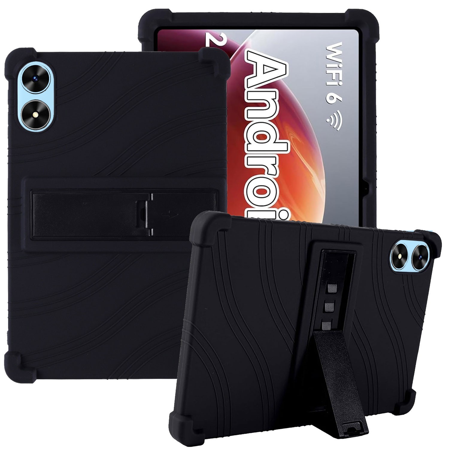 Case for Model Name Tab P10 Android 16 / 15 Tablet 10.1" Shockproof Rubber Cover