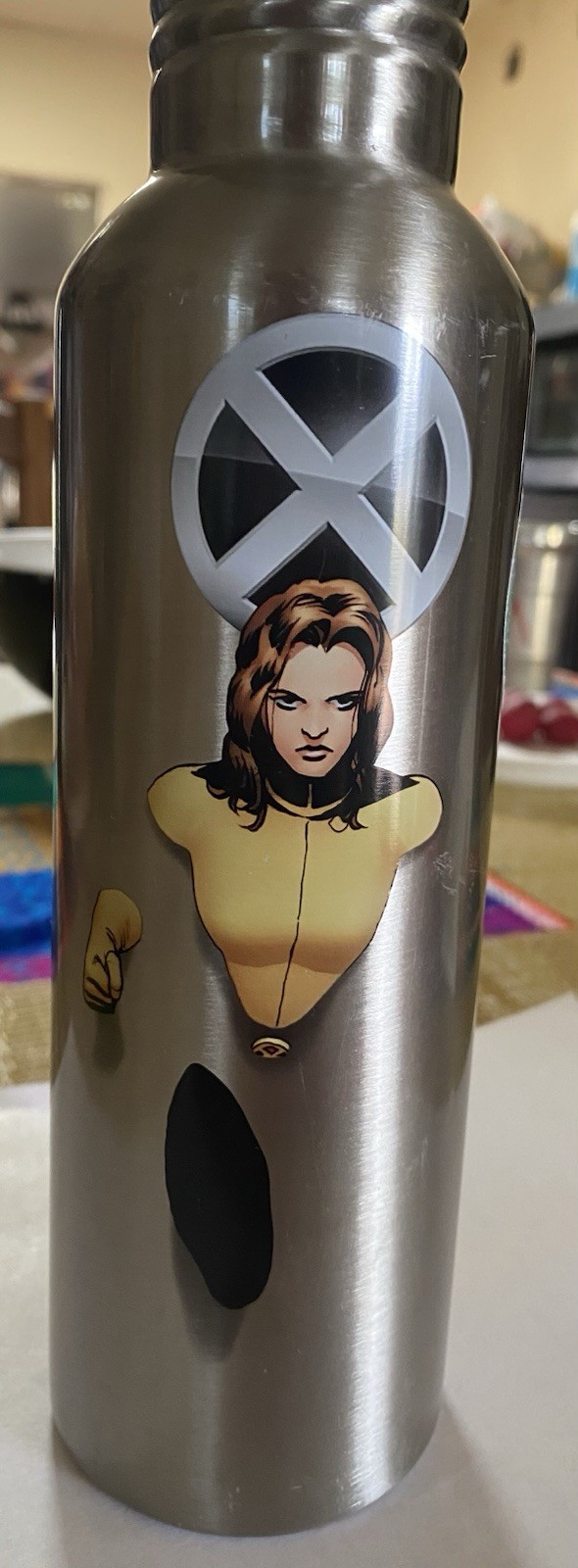 X-Men Shadow Cat Hydro Flask Used Good LootCrate Limited