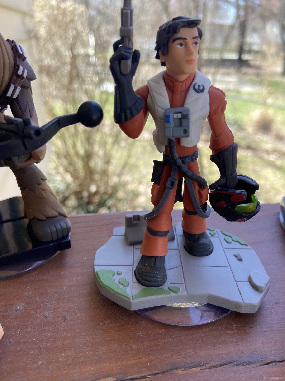 (5)Disney Infinity Star Wars 3.0 Figures - Anakin Leia Chewbacca