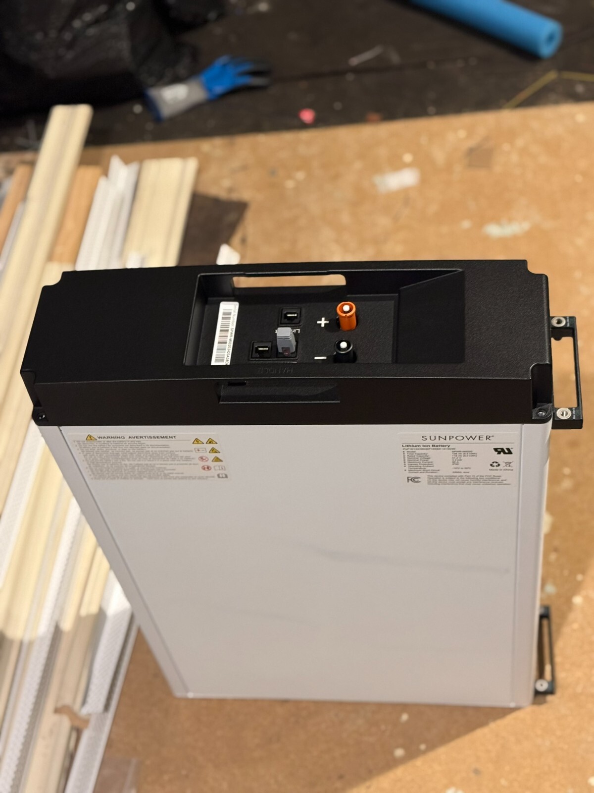 Sunpower Sunvault Lithium Ion LiFePo4 Battery Solar Storage SPWR-M0020 6.5kWh
