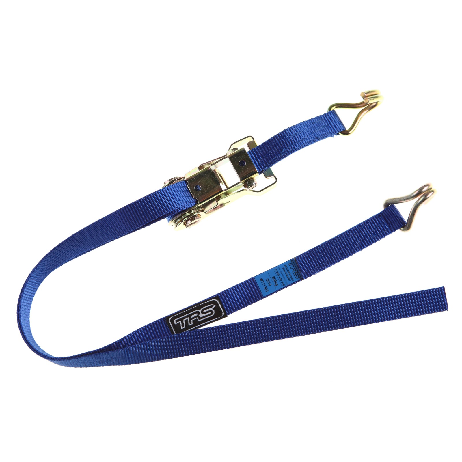 TRS 1'' Wide x 78'' Long Tie Down Spare Wheel Strap - Heavy Duty - Hook Fittings