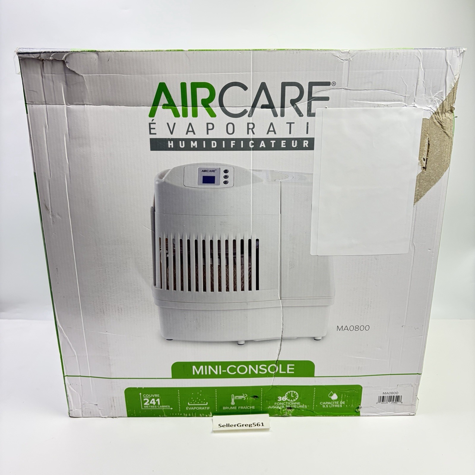 AIRCARE MA0800 Mini Console Evaporative Humidifier