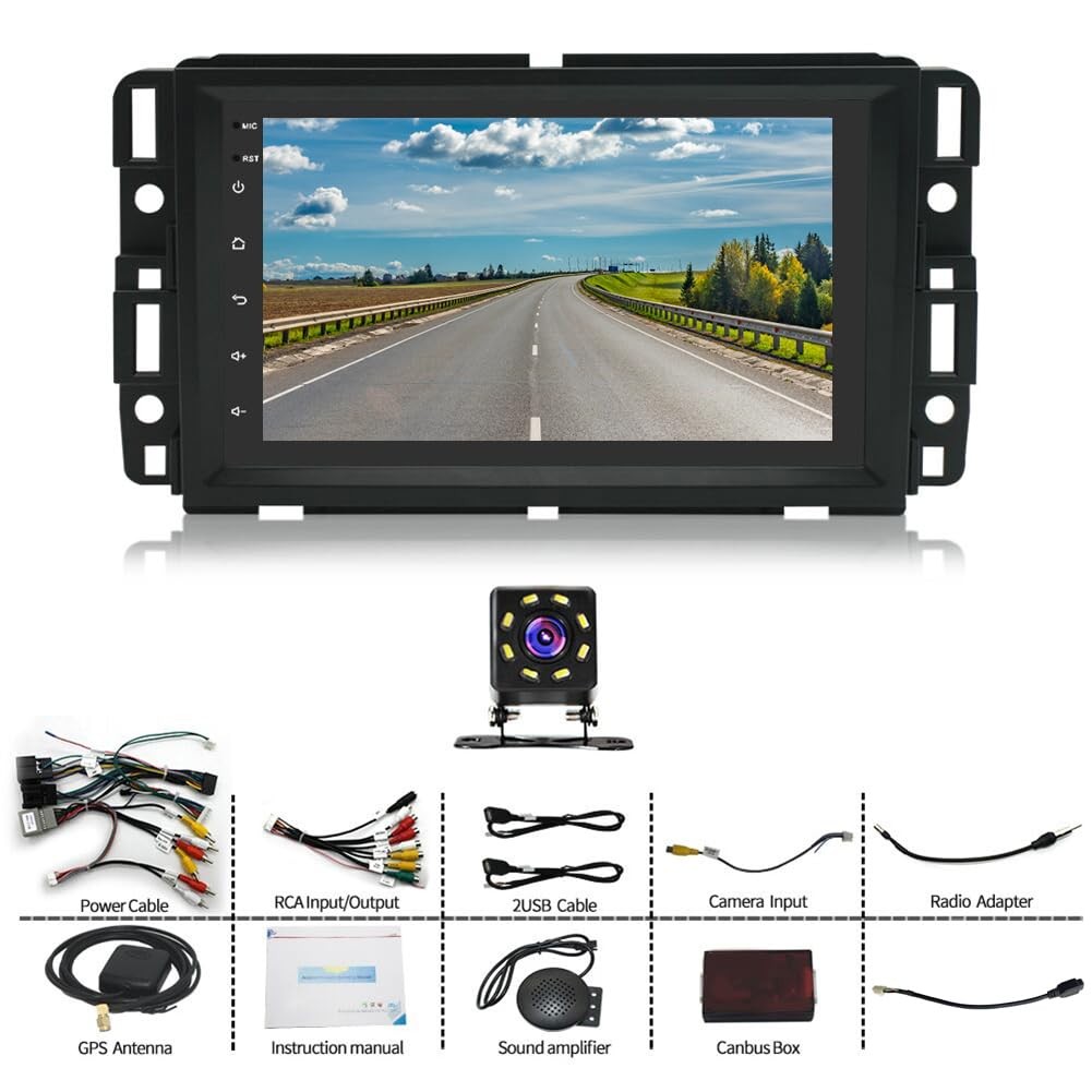 7 Inch HD Touchscreen Car Stereo 2015-2022 CarPlay Android Auto Backup Camera