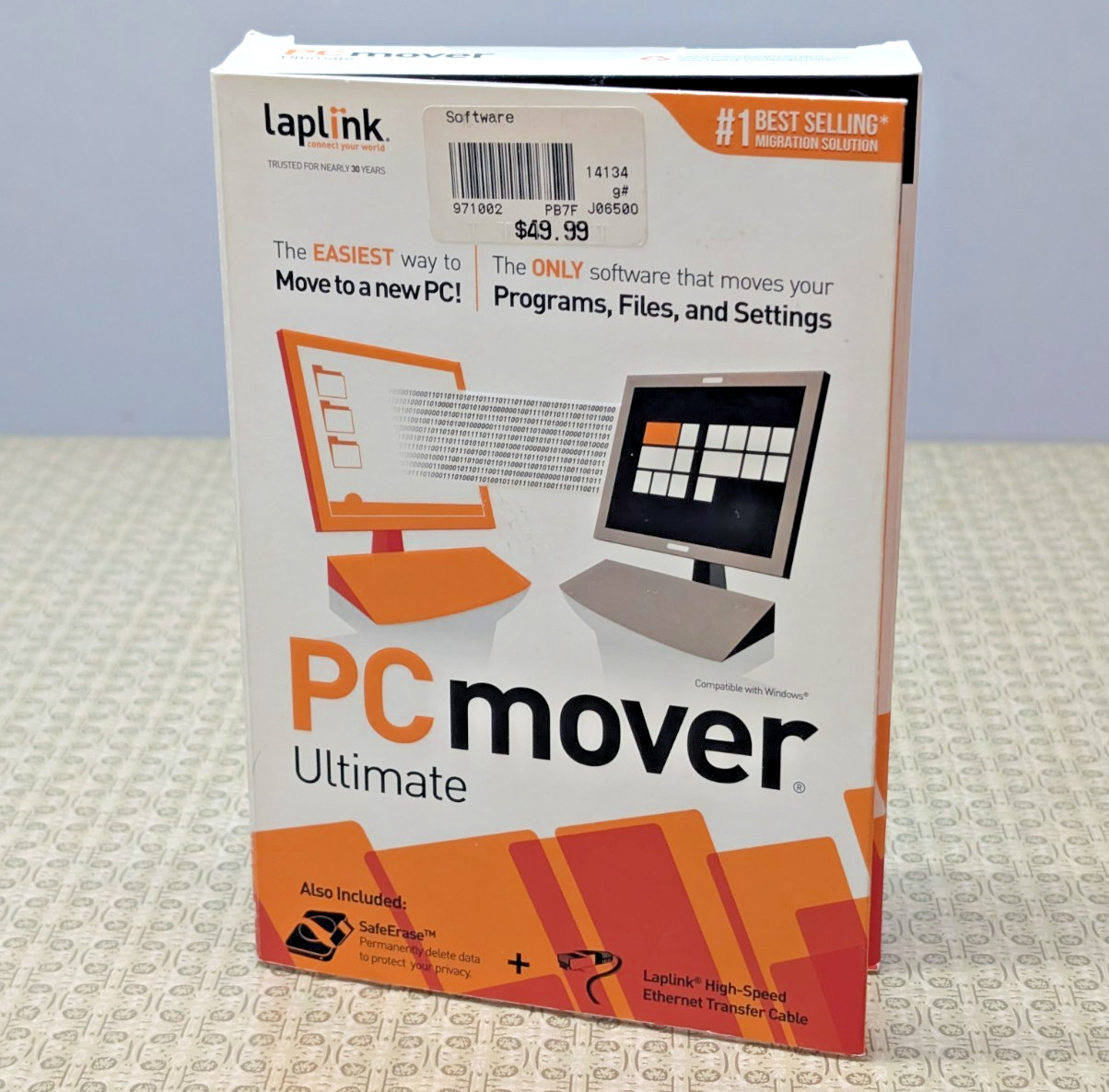 PCmover Ultimate 11 - Easily Transfer Files to New Computer - New, Sealed
