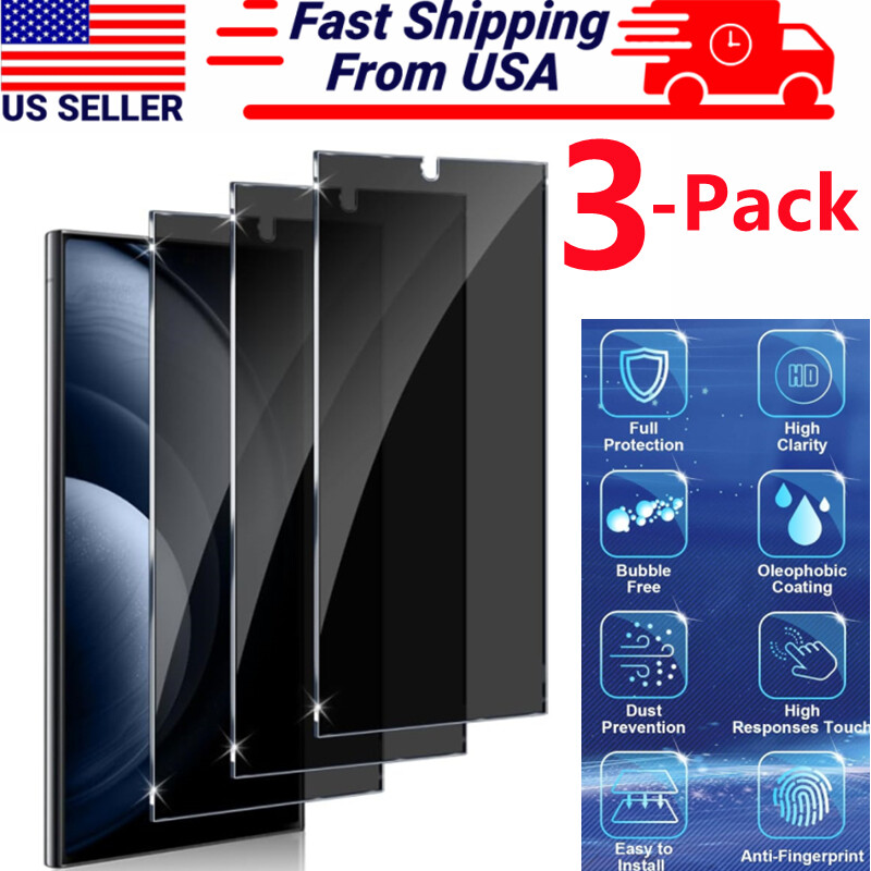 Privacy Screen Protector for Samsung Galaxy S26 Ultra/S26 Plus/S26/S25 Ultra/S25