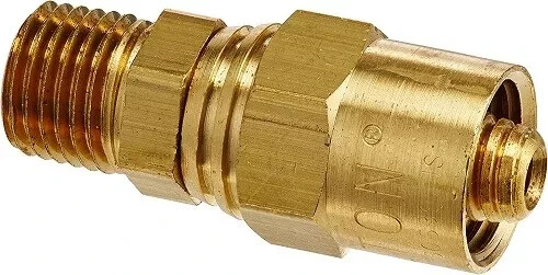 1 Milton s-615 Reusable Hose End, 1/4NPT " x 9/16" FREE 1ST CLASS SAME DAY SHIP