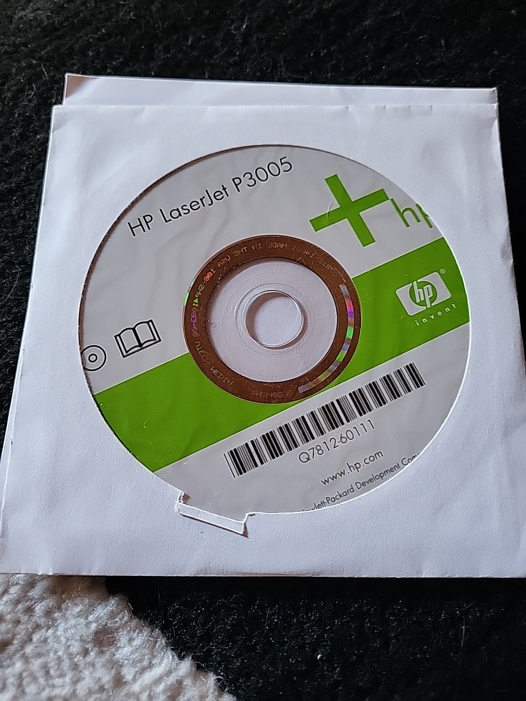 Hp LaserJet P3005 Series Printer Software Driver Disc Only!!