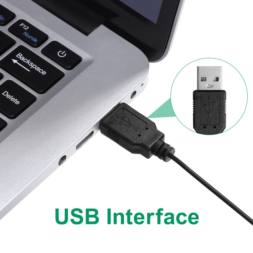 USB Mini Trackball Mouse Wired for Effortless Navigation Black