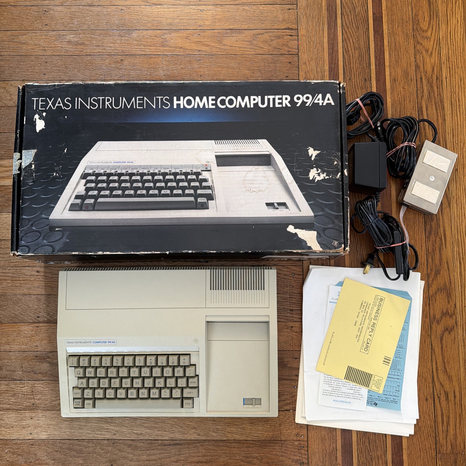Texas Instruments 99/4A Home Computer Model PHC004A Not Fully Tested! READ