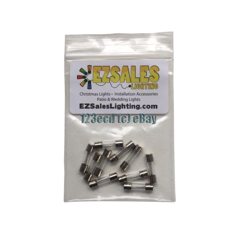 Fuse for christmas lights 5A 125V (10) pack