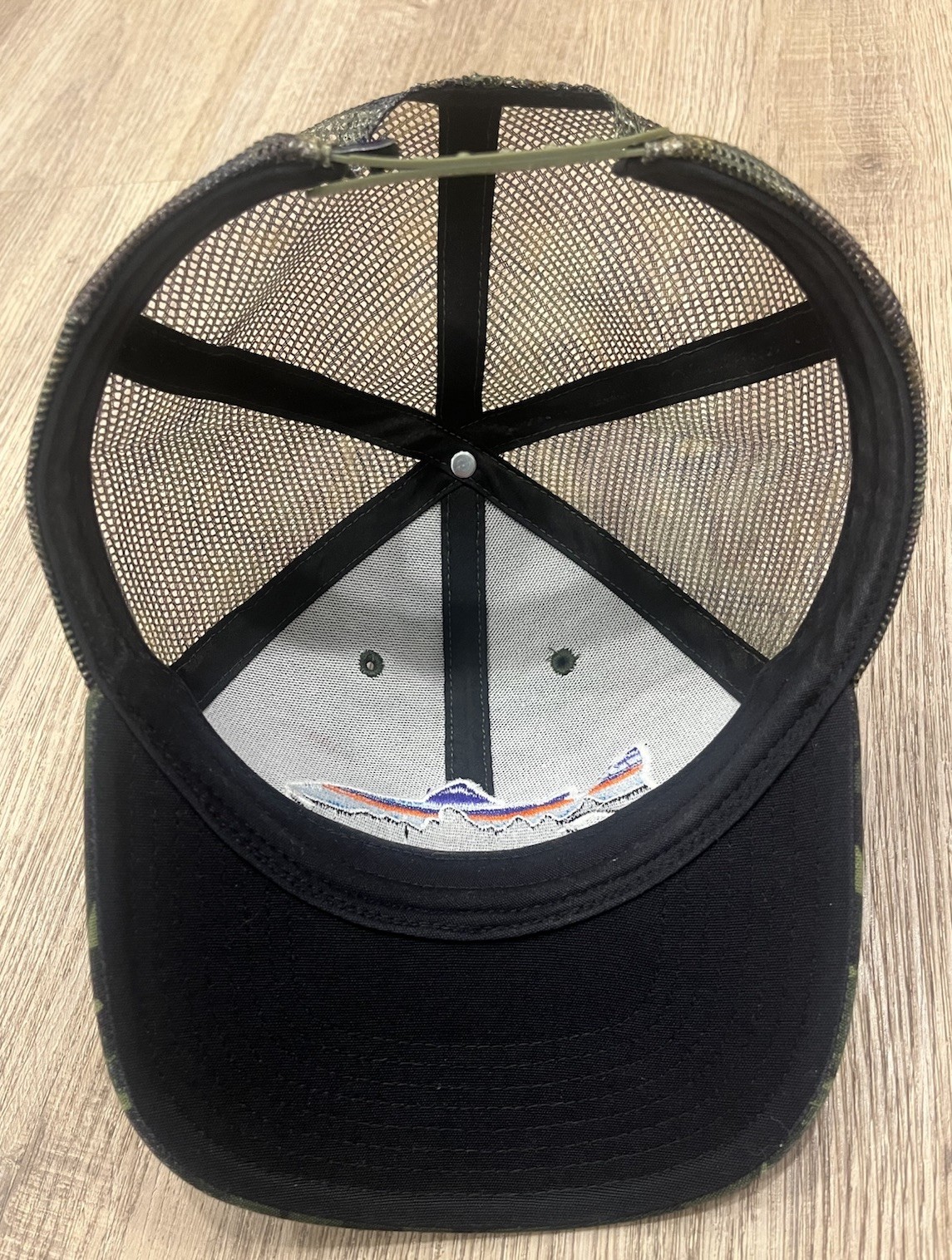 Patagonia Camouflage Trucker Hat Cap Outdoor Mesh Snapback