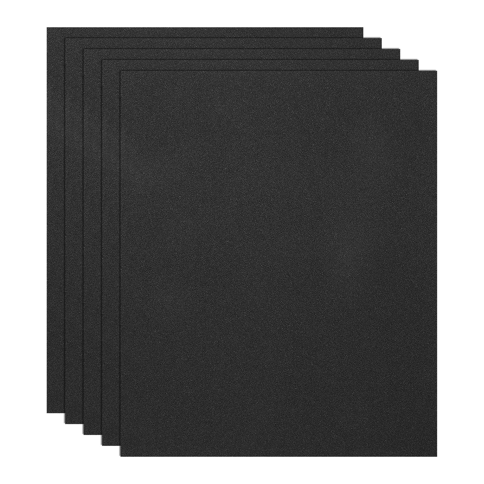 5 Pack 9" x 11" Sandpaper, 220 Grit Sand Paper for Wood Furniture Floor