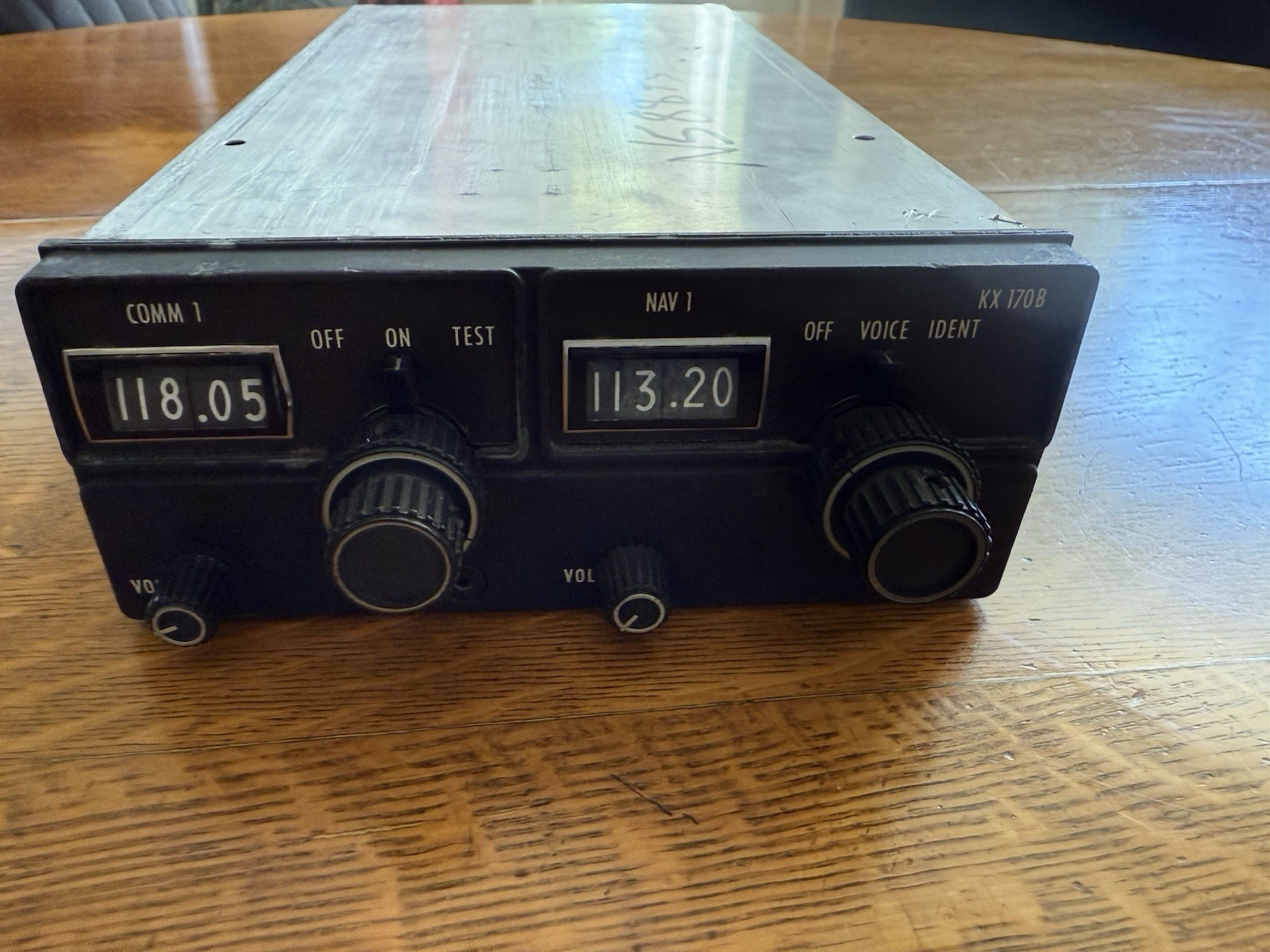 Bendix king KX 170 VHF NAV/COM **TESTED, Fully functional, W/ Yellow Tag**