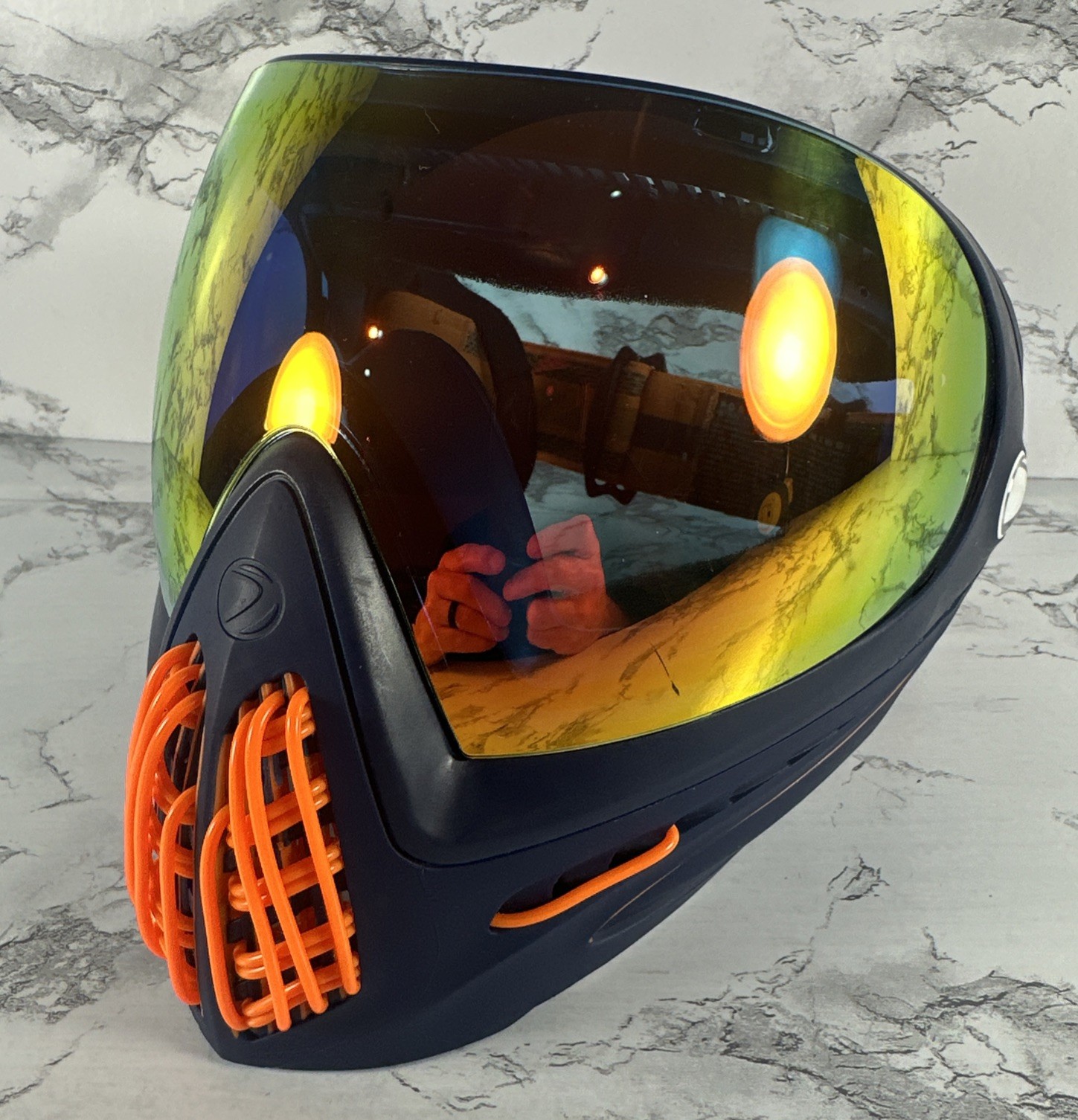 Dye Paintball Airsoft Mask with Thermal Lens Used