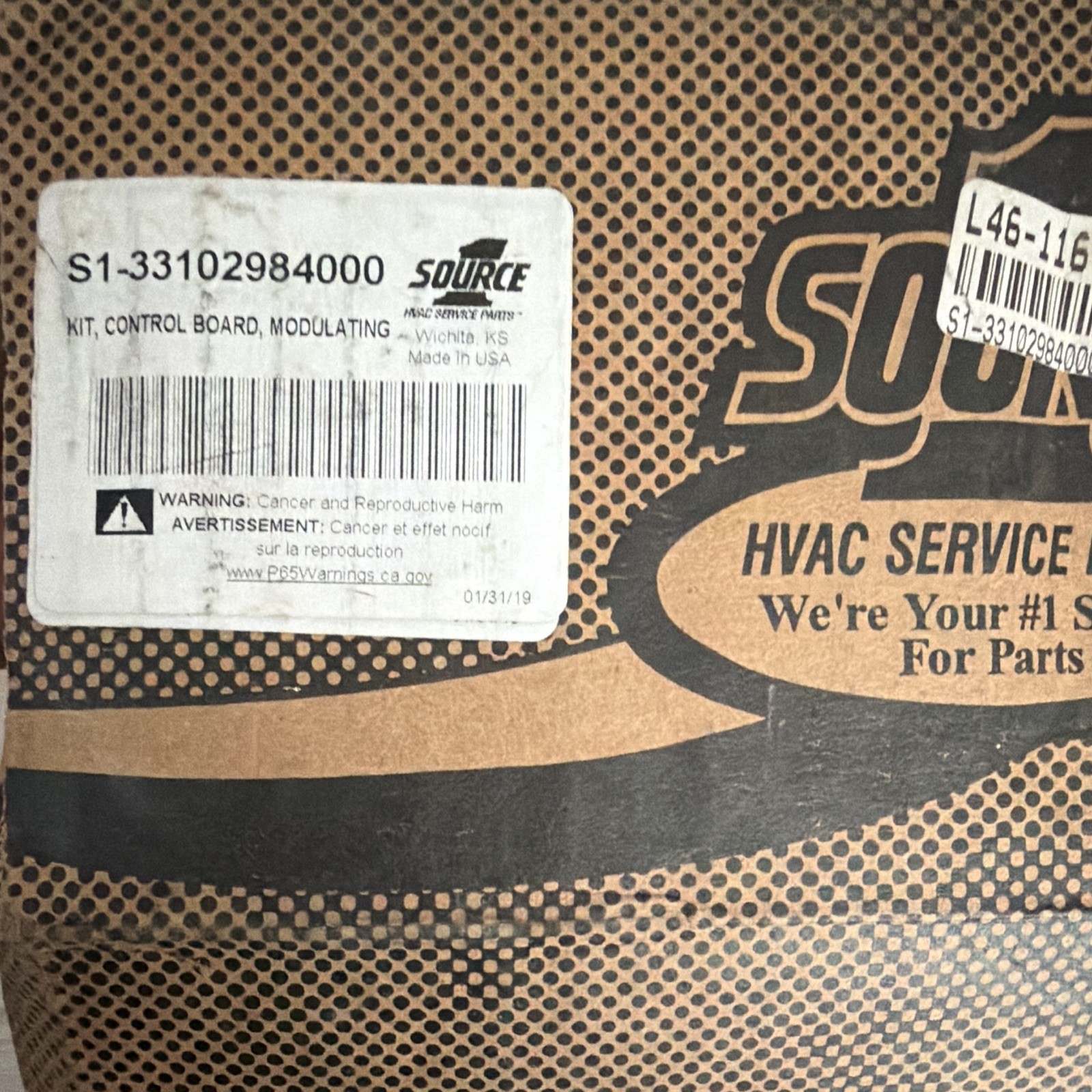 Source 1 Modulating Control Board Kit S1-33102984000 24VAC 10A Split AC