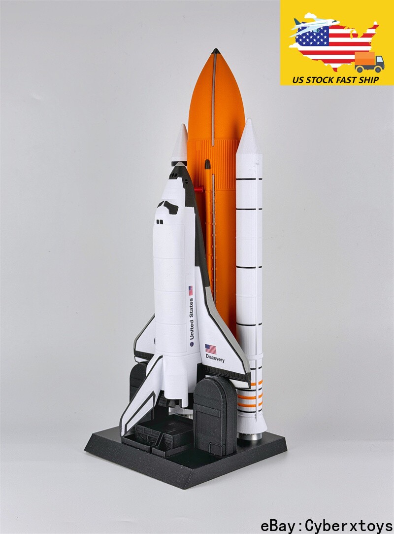 1:200 Scale NASA Space Shuttle Model Painted Finished