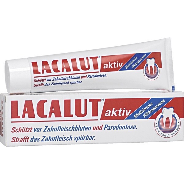 Lacalut AKTIV Medical bleeding gums toothpaste - 75ml-FREE SHIPPING