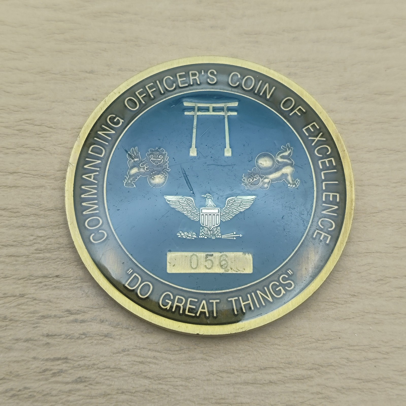 3D Dental Battalion Us Naval Dental Center Challenge Coin