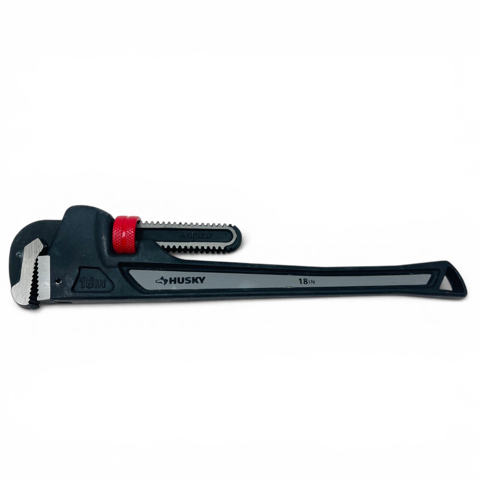 Genuine Husky 18 Inch Pipe Wrench Model 744 697 Plumbing Mechanics Tool