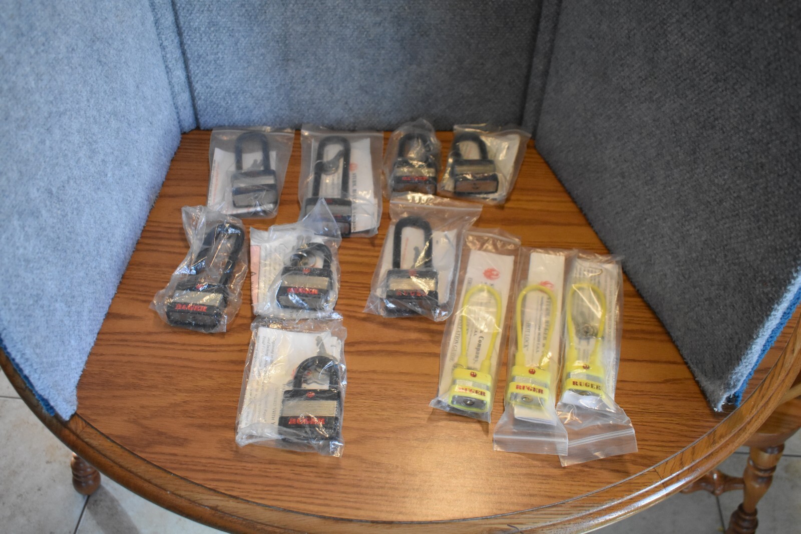 Lot of 11 qty Assorted NEW Ruger Gun Locks FREE SHIPPING