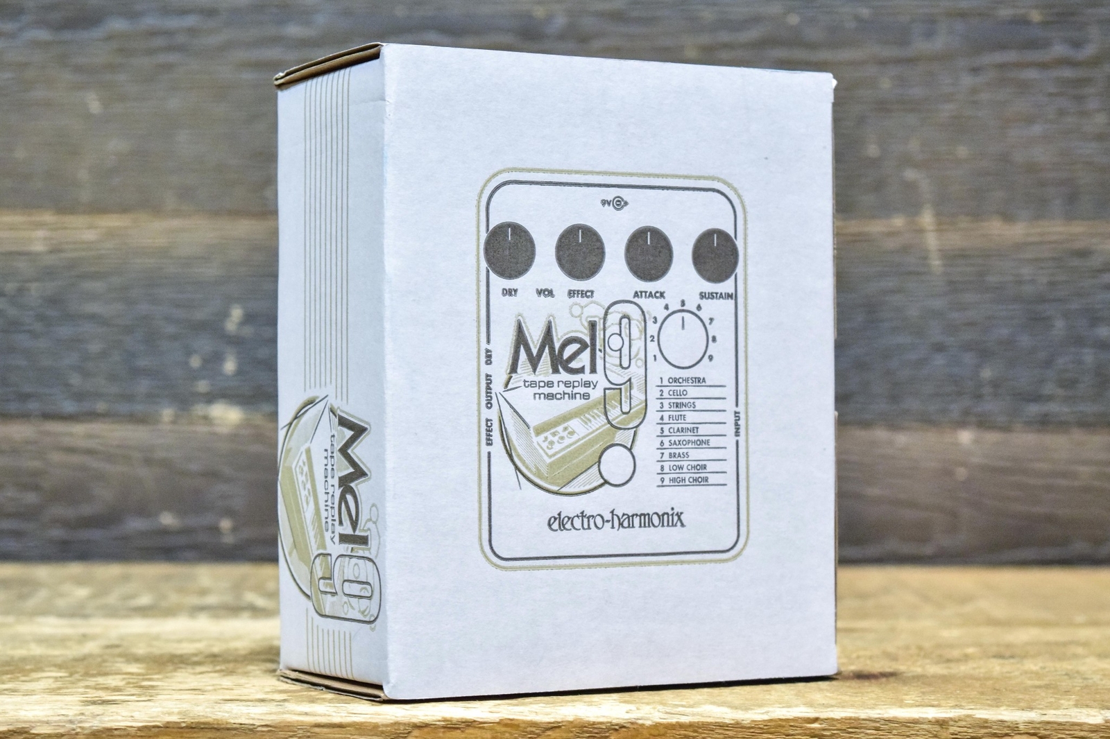 Electro-Harmonix Mel9 Tape Replay Machine Mellotron Emulation Effect Pedal